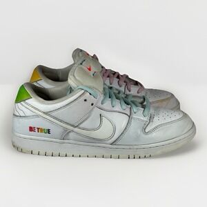 Nike Dunk SB Be True Men's‎ Size 12 OG Low White Multicolor Distressed R4876-100